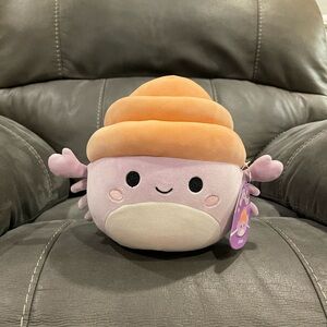 NWT Arco the Hermit Crab 8” Squishmallow